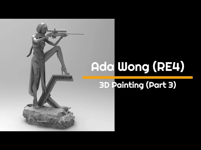 ASHLEY GRAHAM RE4 REMAKE 3D model 3D printable
