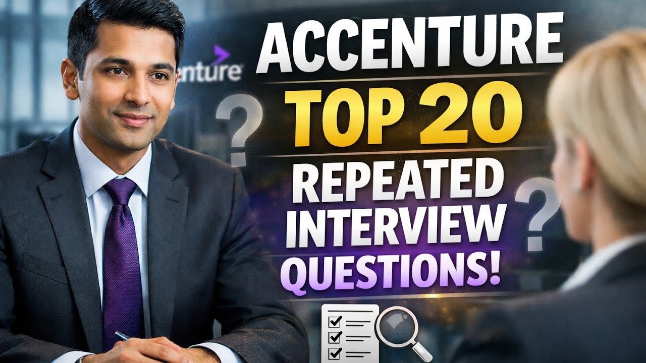 Top 20 Accenture HR Interview Questions | Must Watch Before Interview 🔥 ...
