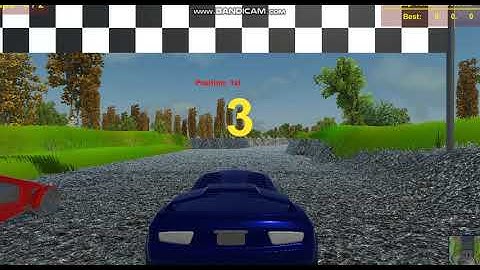 My First Unity 3D(Racing) game