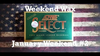 Weekend Wax: January Weekend #2 1993 Score Select