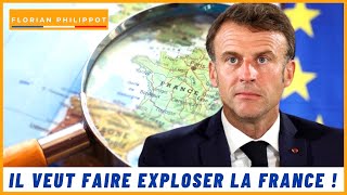 « Faire éclater la France » : Macron pris la main dans le sac !