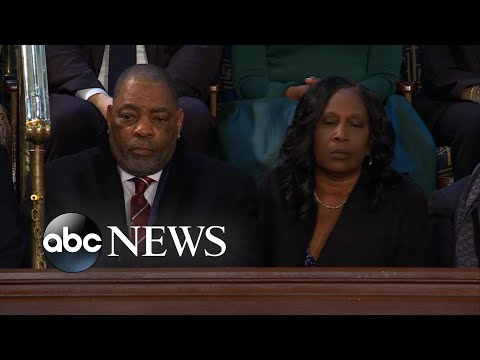 Tyre nichols' family watches biden deliver state of union address