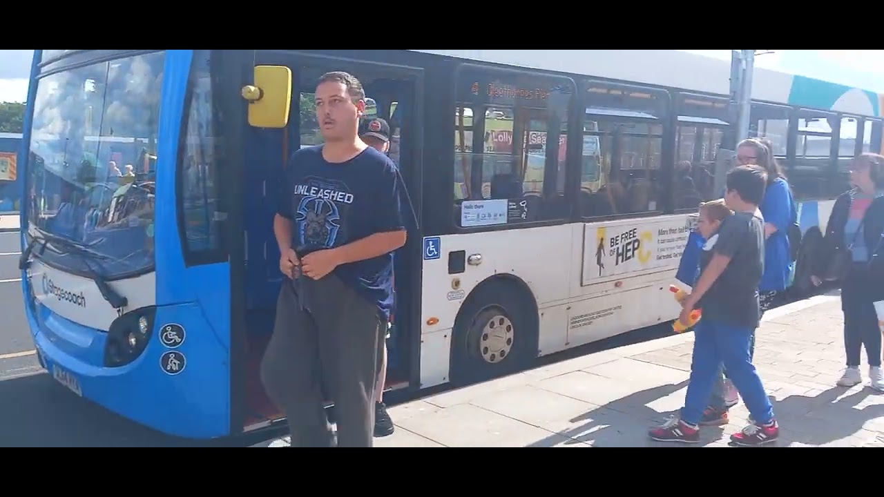 Buses At Cleethorpes Pier Part 1
