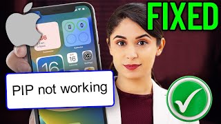 How To Fix PIP Not Working on iPhone or iPad 2023 | Enable picture in picture iPhone