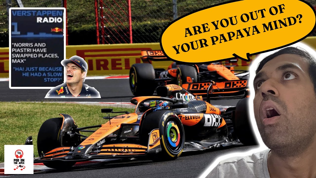 The Papaya Drama at Monza!