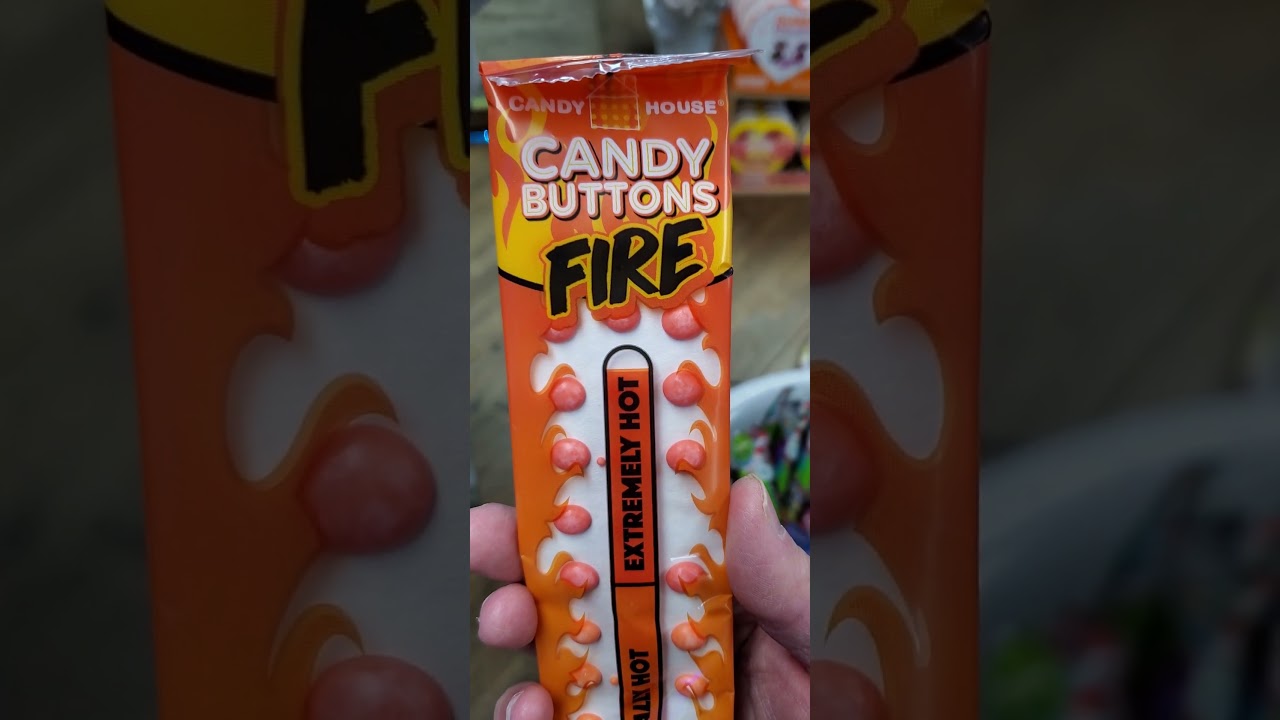 Fire Candy Buttons "HOT"