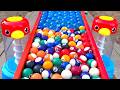 Marble Run ☆ Lots of billiard balls & Dragon Ball Marble Run
