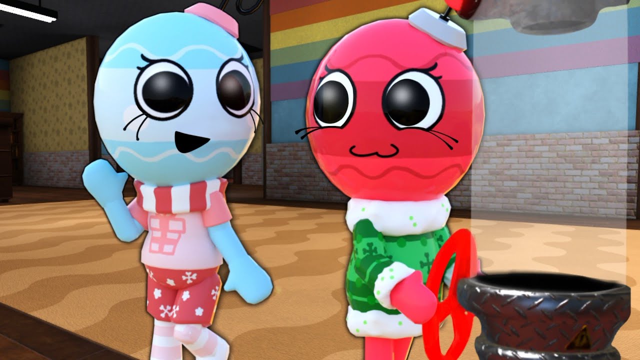 ИГРАЕМ С ПОДРУГОЙ ЗА БОББЕТ🔴🔵