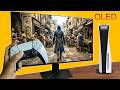 OLED MONITOR + PS5 = VISUAL MASTERPIECE | AC UNITY