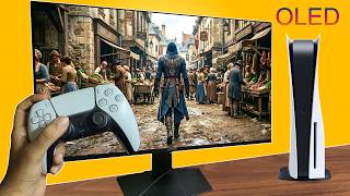 OLED MONITOR + PS5 = VISUAL MASTERPIECE | AC UNITY