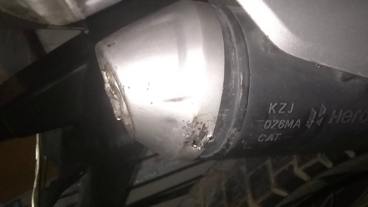 Hero impulse 150 exhaust note after changing air filter