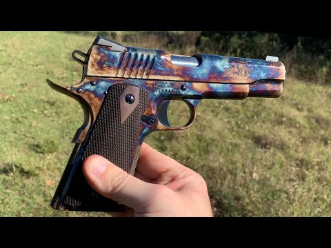 Standard 1911 Case Colored Factory #1 Engraving, .45 ACP