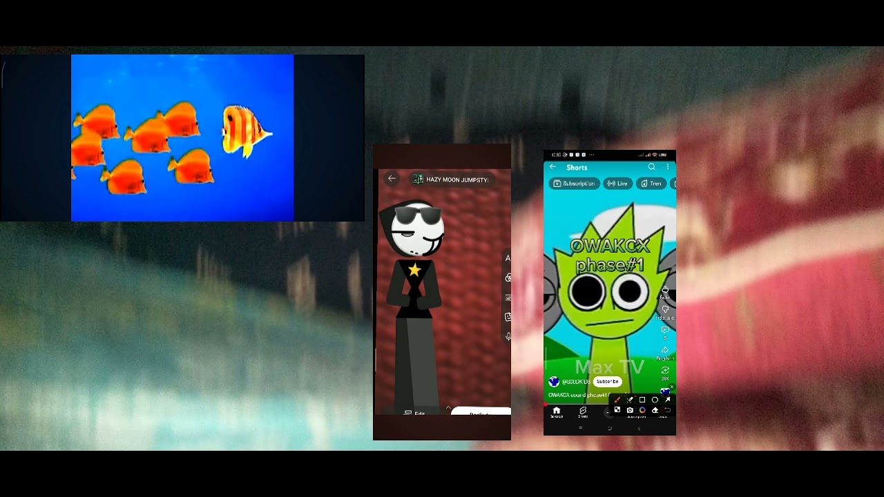 Fish what's this wrong the picture scary pop up reaction once add round 1