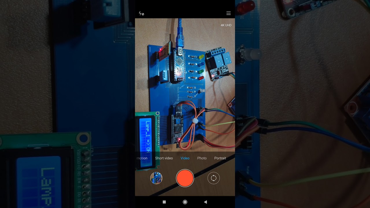 Board Features | Bluetooth Bluetooth Mobile Remote Lamp with Weather Station