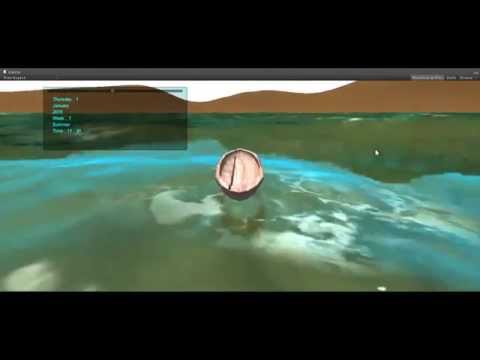 Unity 3D Free Ocean/Water with Boat Example.