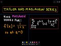 Finding a Maclaurin Series Expansion - Another Example 1