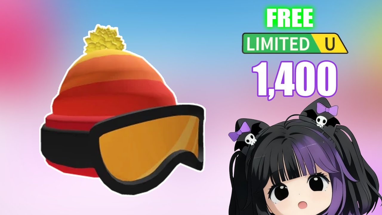 【剩余1030】BBC Ski hat and Goggles: BBC iPlayer - roblox免费UGC - FREE LIMITED UGC