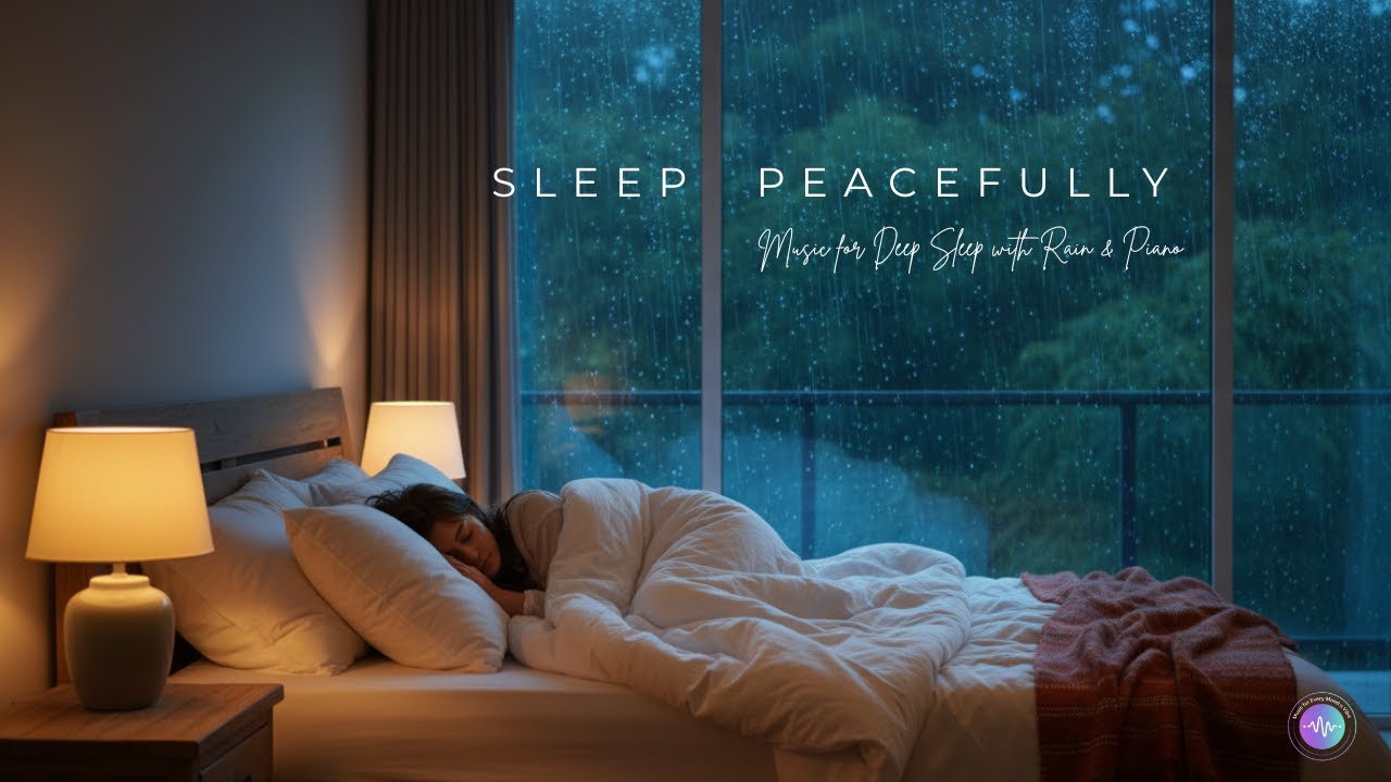 Deep Sleep Music with Rain Sounds | Relax, Unwind & Sleep Peacefully