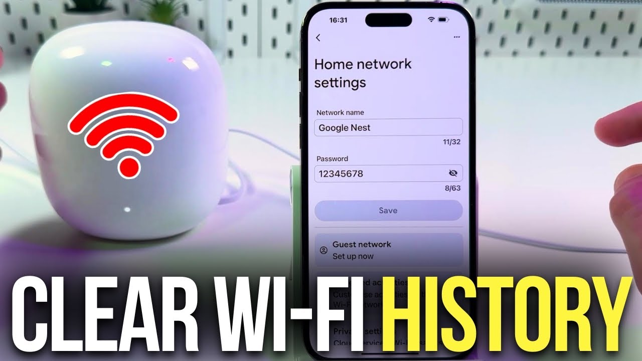 How to Clear Browsing History on Your Google Nest Wifi Router - Easy ...