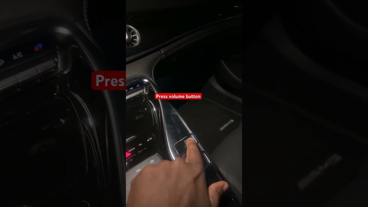 How to fix or restart Mercedes Benz screen/Restart black screen (Command Screen)