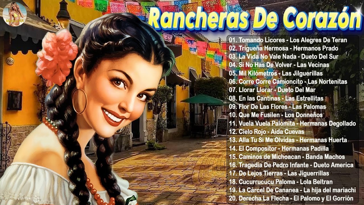 Las 50 Mejores Rancheras De Todos Los Tiempos 🎤🎼 100% Mix Rancheras Inolvidables
