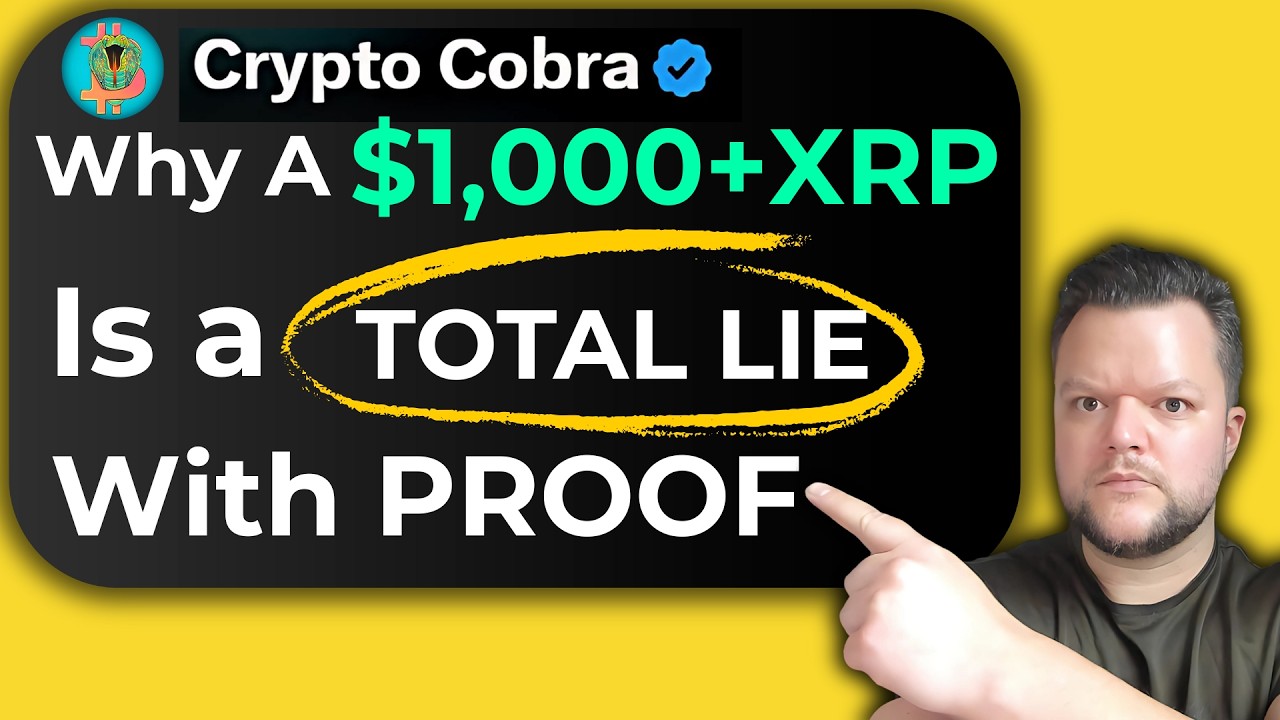 XRP INFLUENCERS LIED TO YOU: $1,000 XRP LIE EXPOSED (Proof Inside) 💥