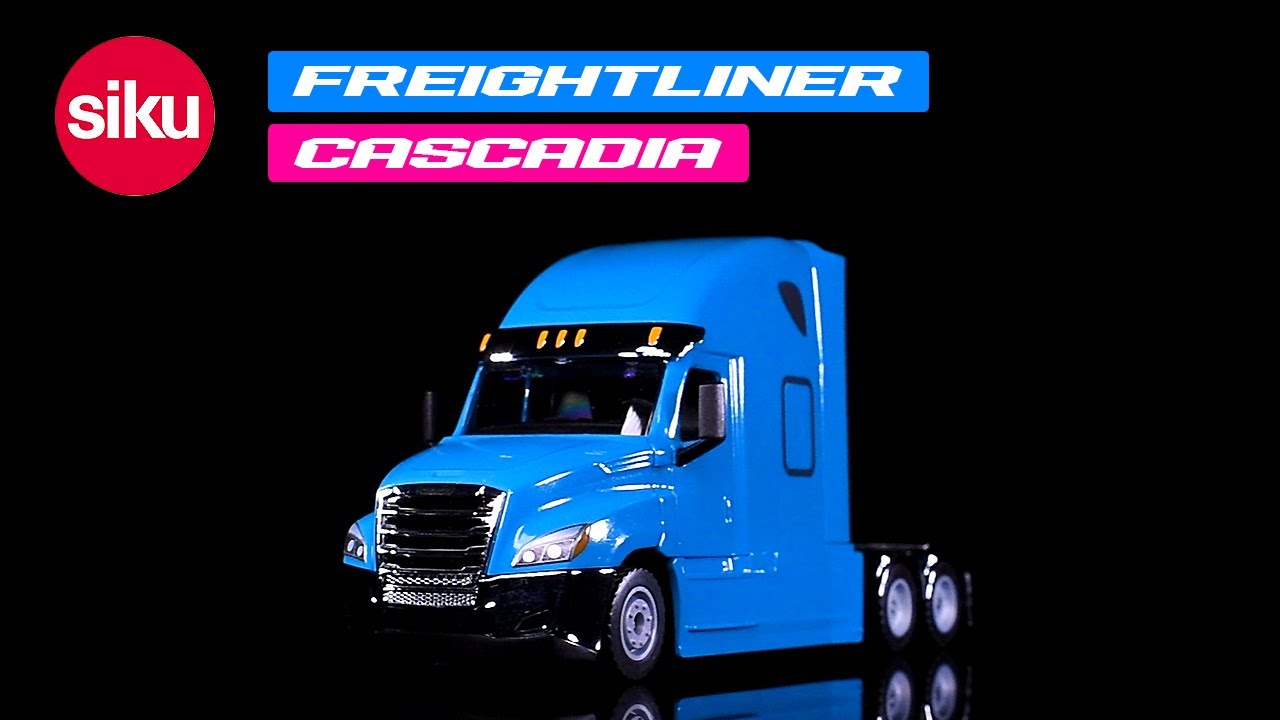 Freightliner Cascadia Tractor Truck Teal 1/50 Diecast Model Siku