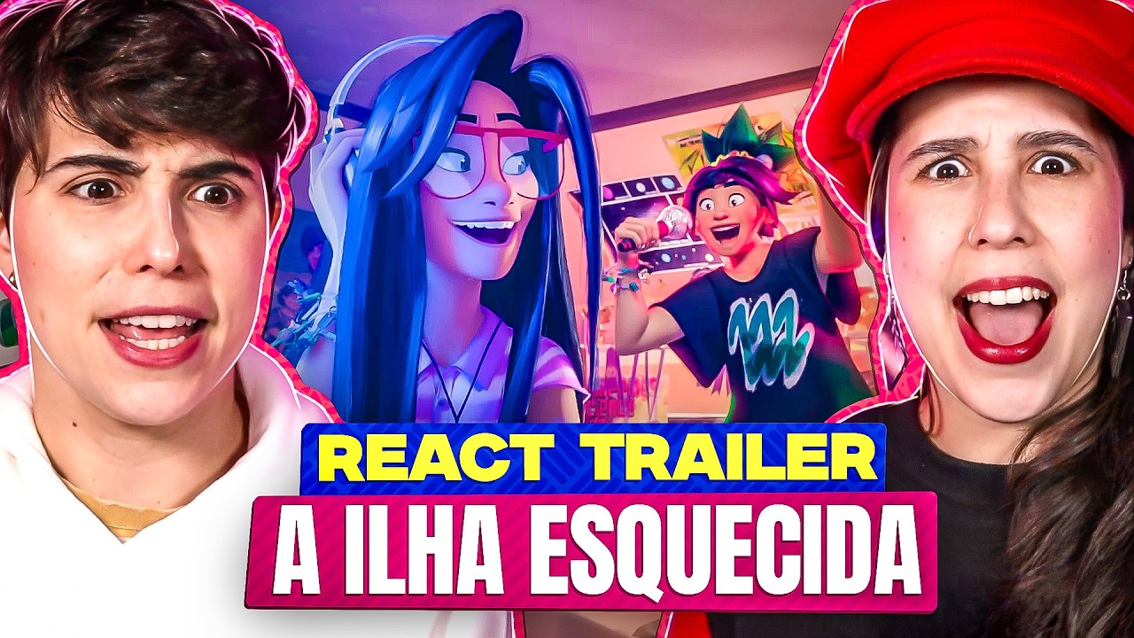 REAGINDO AO TRAILER DE A ILHA ESQUECIDA! VAI EMOCIONAR?