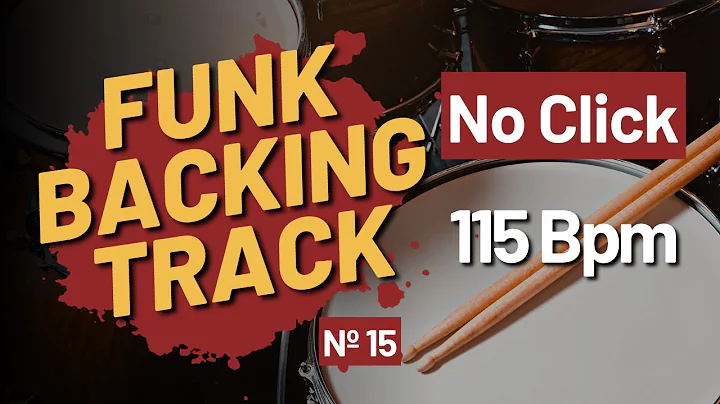 Drumless Funk Fusion Backing Track Nº 15 | 115 BPM No Click Version | No Drums Jam Track