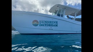 Snorkel Mayo Bay and Ledges of Little St James with Sunshine Daydream Boat Chart