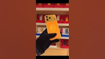 Gold coated iphone 17  #militaryaircraft #ihavethisthingwithplants #quadcopter