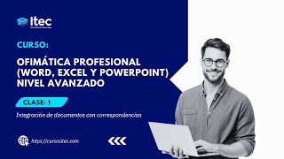 CLASE 01 - OFIMÁTICA PROFESIONAL - NIVEL AVANZADO