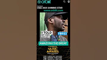 One Of Jamaica Most Talented Amaziyah The Great Vote Now Caribbean Music Awards 08 28 25 