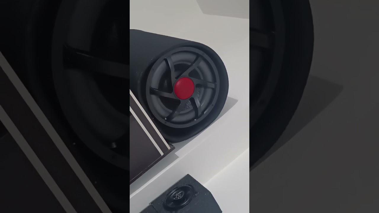 GoMechanic Taurus T1, Bass Tube Subwoofer with Built-in Amplifier (8 Inch- 3200W)