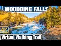 Woodbine Falls Trail Virtual Walk -  Virtual Walking Trails for Treadmill - Montana 4K City Walks