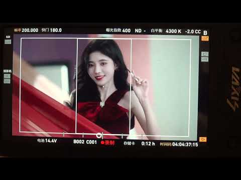 #鞠婧祎 auou艾遇拍摄花絮