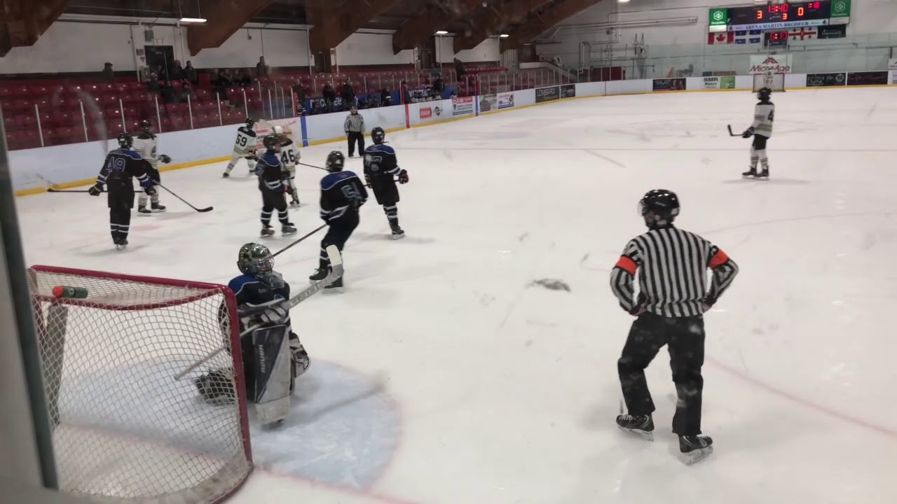 Fighting For The Shutout Hockey Goalie Highlights 7 YouTube