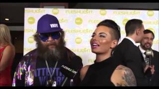 Christy Mack na feira XBIZ 2014