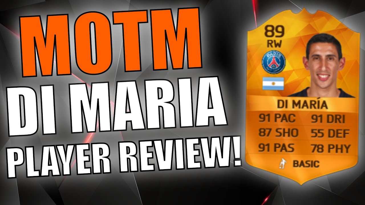MOTM ANGEL DI MARIA (89) PLAYER REVIEW! | FIFA 16 PLAYER REVIEW!