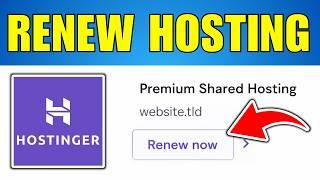 How To Renew Hostinger Hosting (2026)