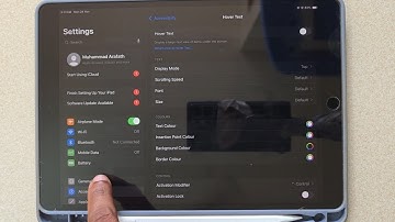 Hoe schakel ik zwevende tekst op de iPad uit?