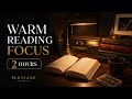 Analog Tape Reading Room | 2 Hours of Warm Instrumental Focus