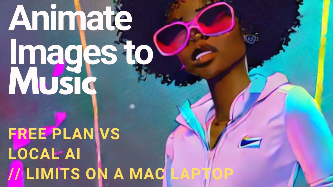 How To Make your Own Animated Music // The Limits of Local AI (MAC) and ...