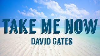 David Gates  Take Me Now s