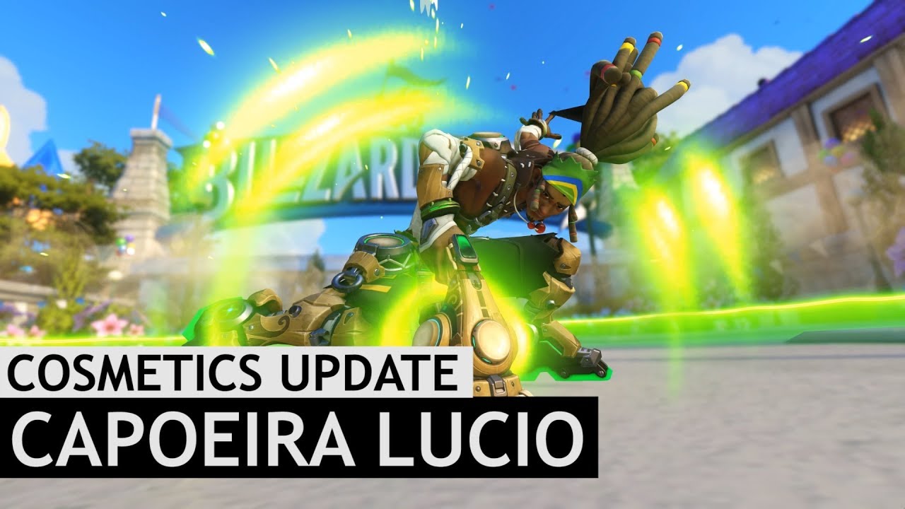 Overwatch: Capoeira Lucio Legendary Skin In-Game [Cosmetics Update]