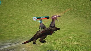 Austro chaos with my friend @QUAVIX_5 #dinosaurs #dinosaursurvival #memes #tcdi #thecursedisle
