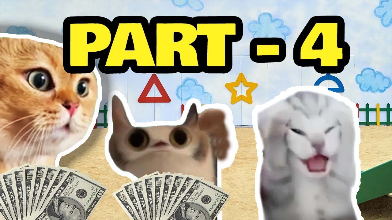 CAT MEMES Join MrBeast Challenge PART 4 - YouTube