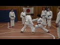 Kagawa-sensei demonstrates kaeshi ippon kumite