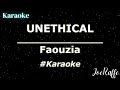 Faouzia UNETHICAL Karaoke