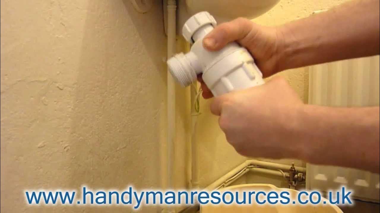 How to Unblock DrainWaste Traps DIY Plumbing Help YouTube